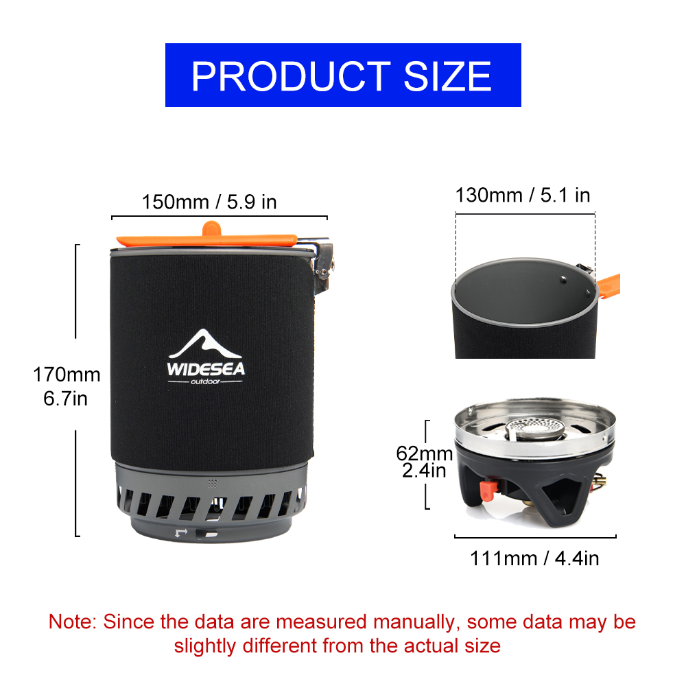 Widesea – système de cuisine d - Camping Hiking Cooking avis et prix