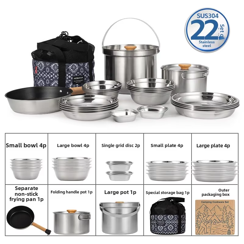 NOBANA plus récent ensemble de - Camping Cooking Organizer avis et prix