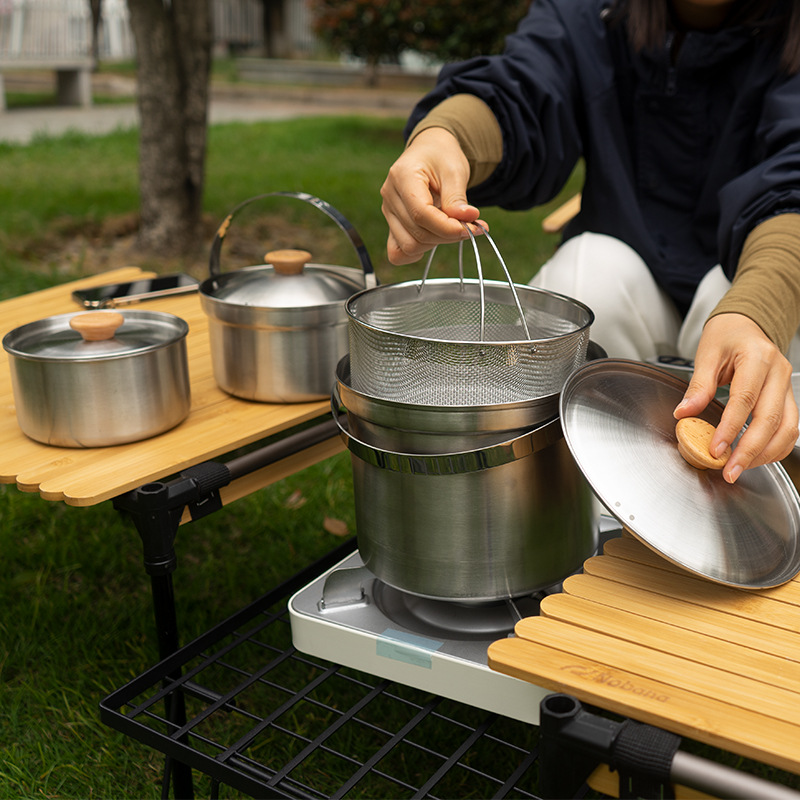 NOBANA plus récent ensemble de - Camping Cooking Organizer avis et prix