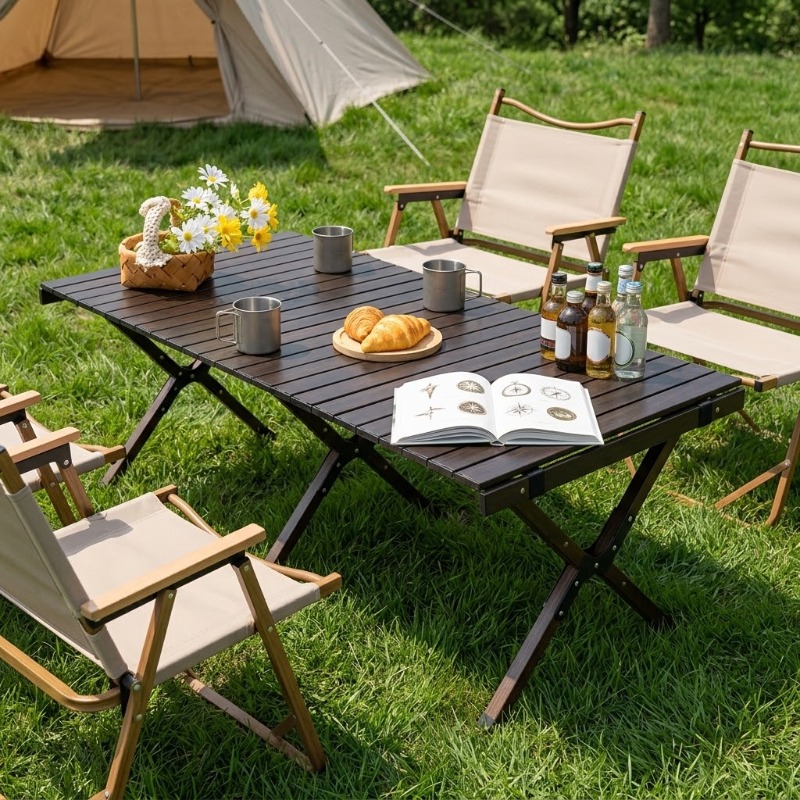 Table pliante portable pour ro - Camping Cooking Table avis et prix